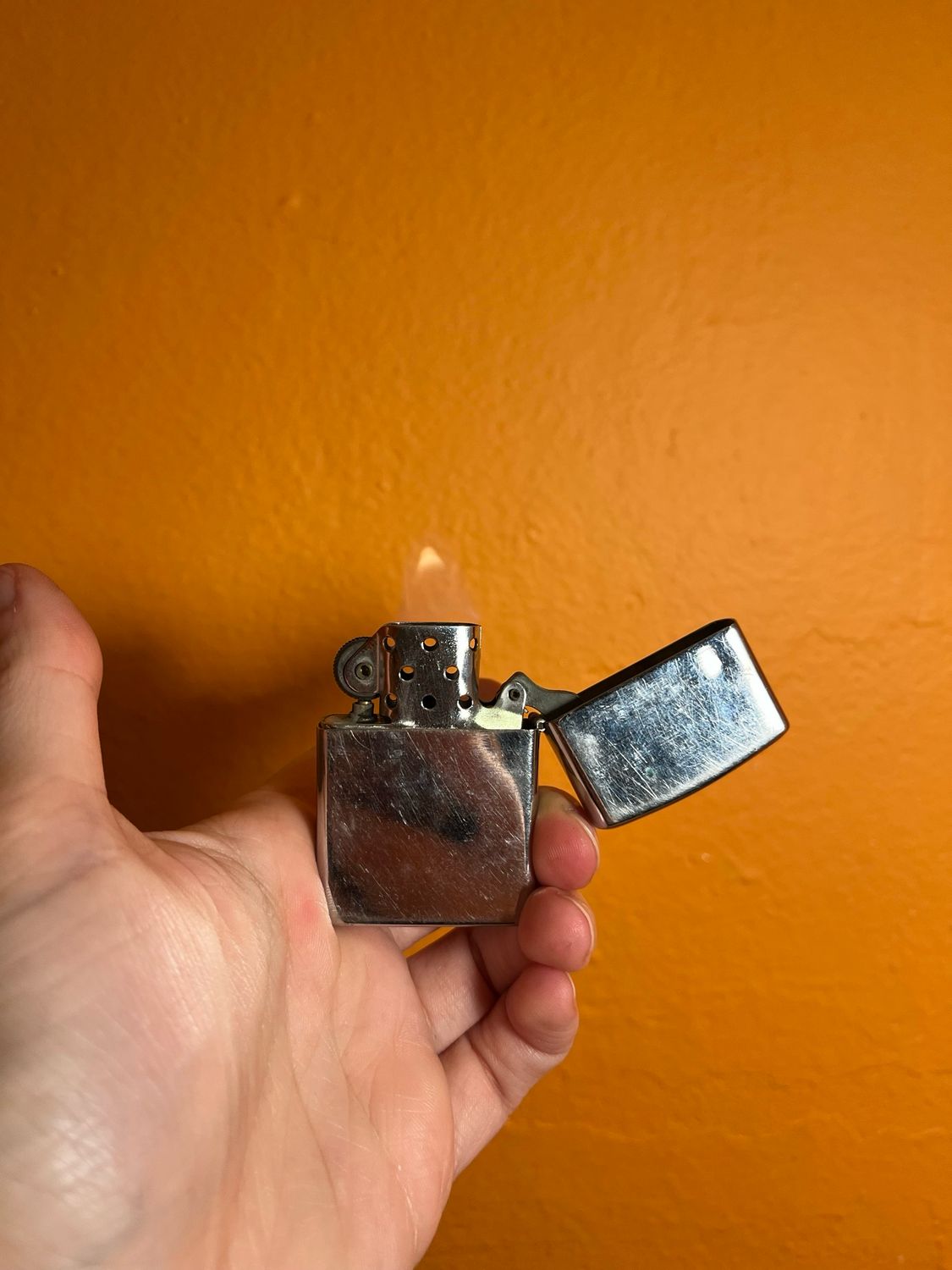 Knockoff Zippo Flip Top Lighter