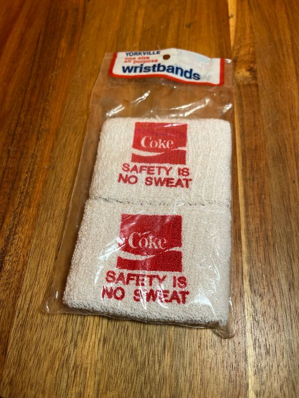 1980s Coca Cola Wristbands