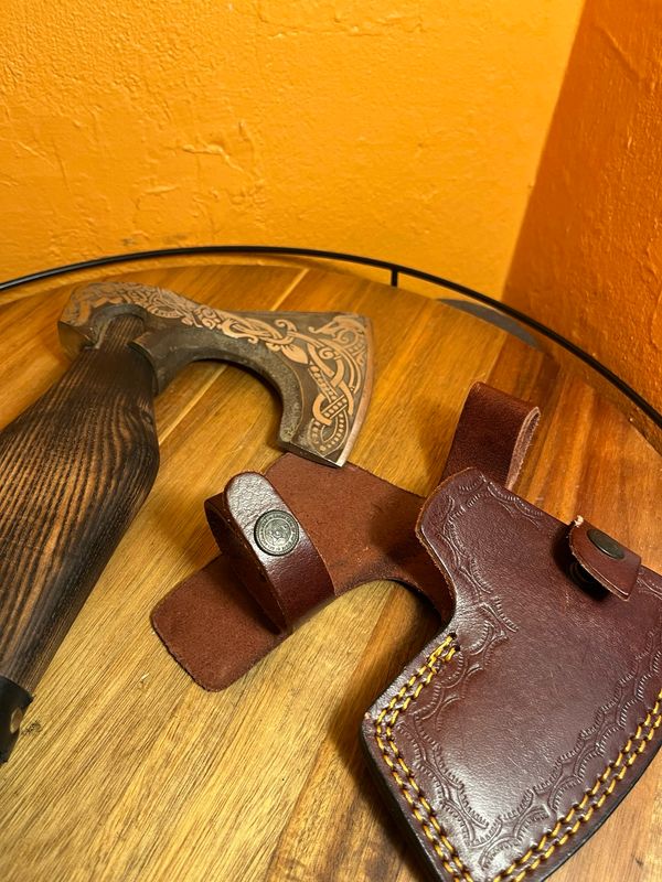 Oklahoma Souvenir European Knot Art Axe
