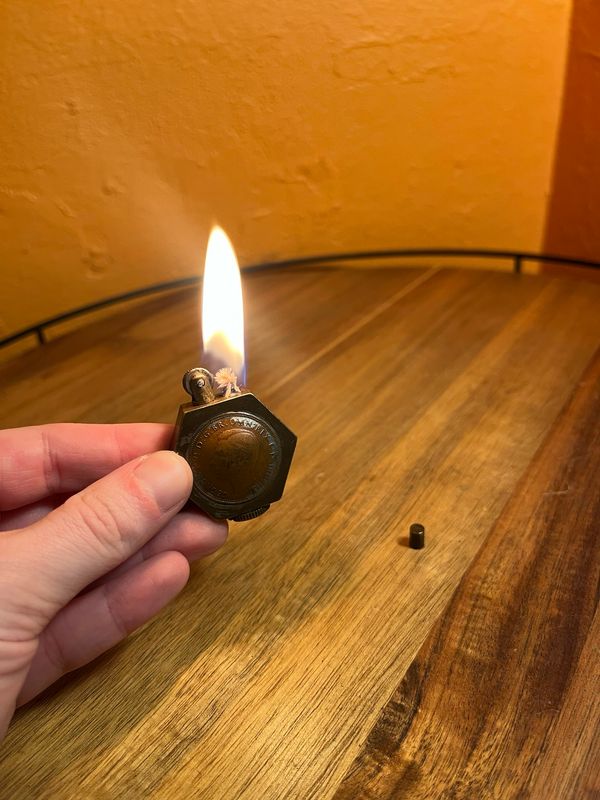 1943 Half Penny Trench Lighter