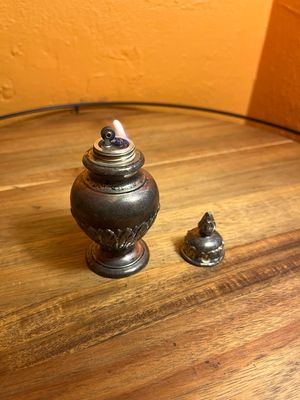 Old English By Masco Plated Silver Table Lighter