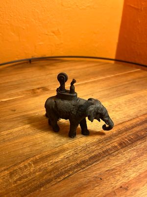 Antique Austrian Elephant Table Lighter