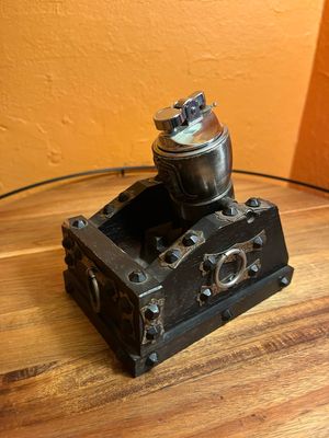 Movable Cannon Table Lighter