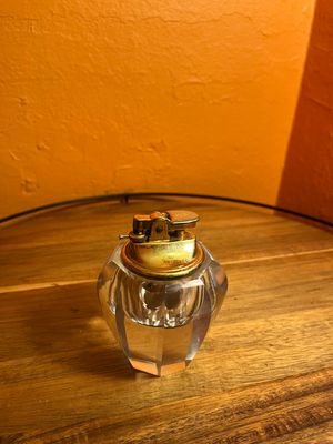 Cut Crystal Table Lighter