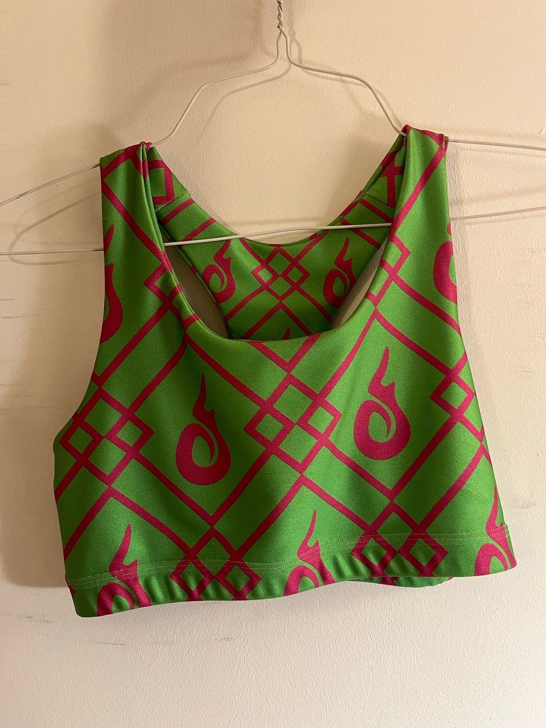 Curated Collection - S Small Watermelon Logo Sports Bra Top