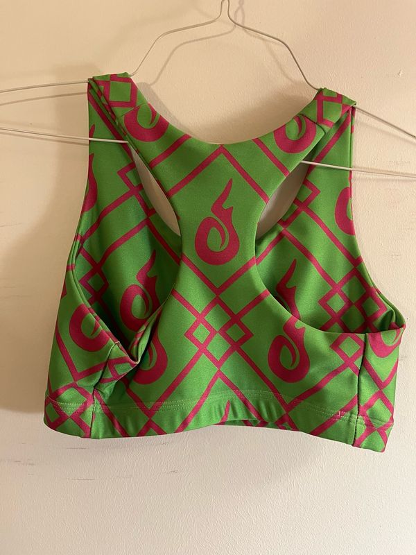 Curated Collection - S Small Watermelon Logo Sports Bra Top