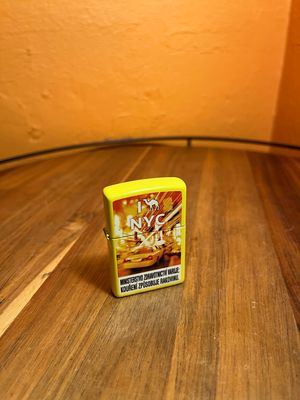 2016 I Heart NYC Yellow Cab Czech Camel Zippo Lighter