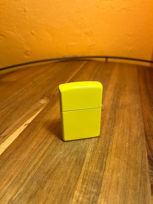 2015 Yellow Czech Camel Zippo Lighter