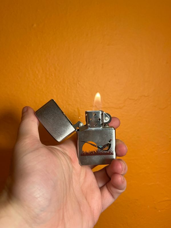 1993 Ringneck Pheasant Zippo Lighter