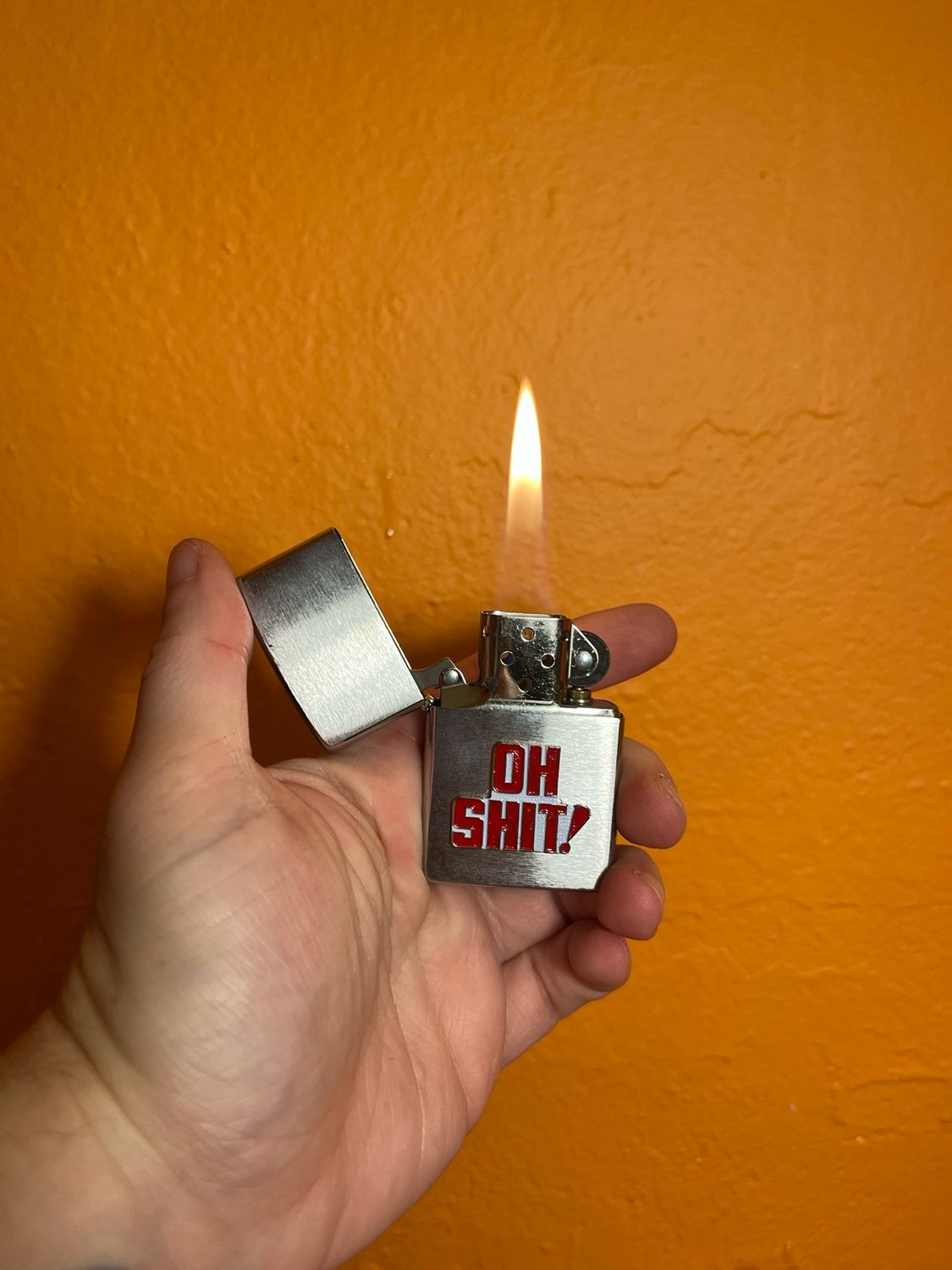 2001 Oh Shit Zippo Lighter
