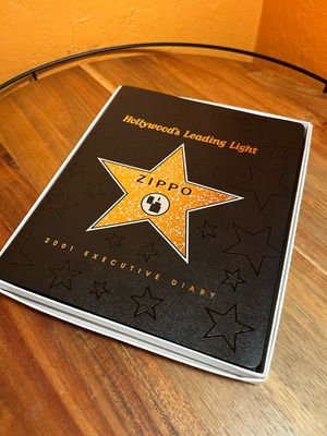 2001 Zippo Executive Diary: Hollywood’s Leading Light