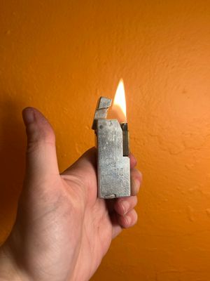 Customized ‘CHM’ Crown Brand Aluminium Side Strike Lighter