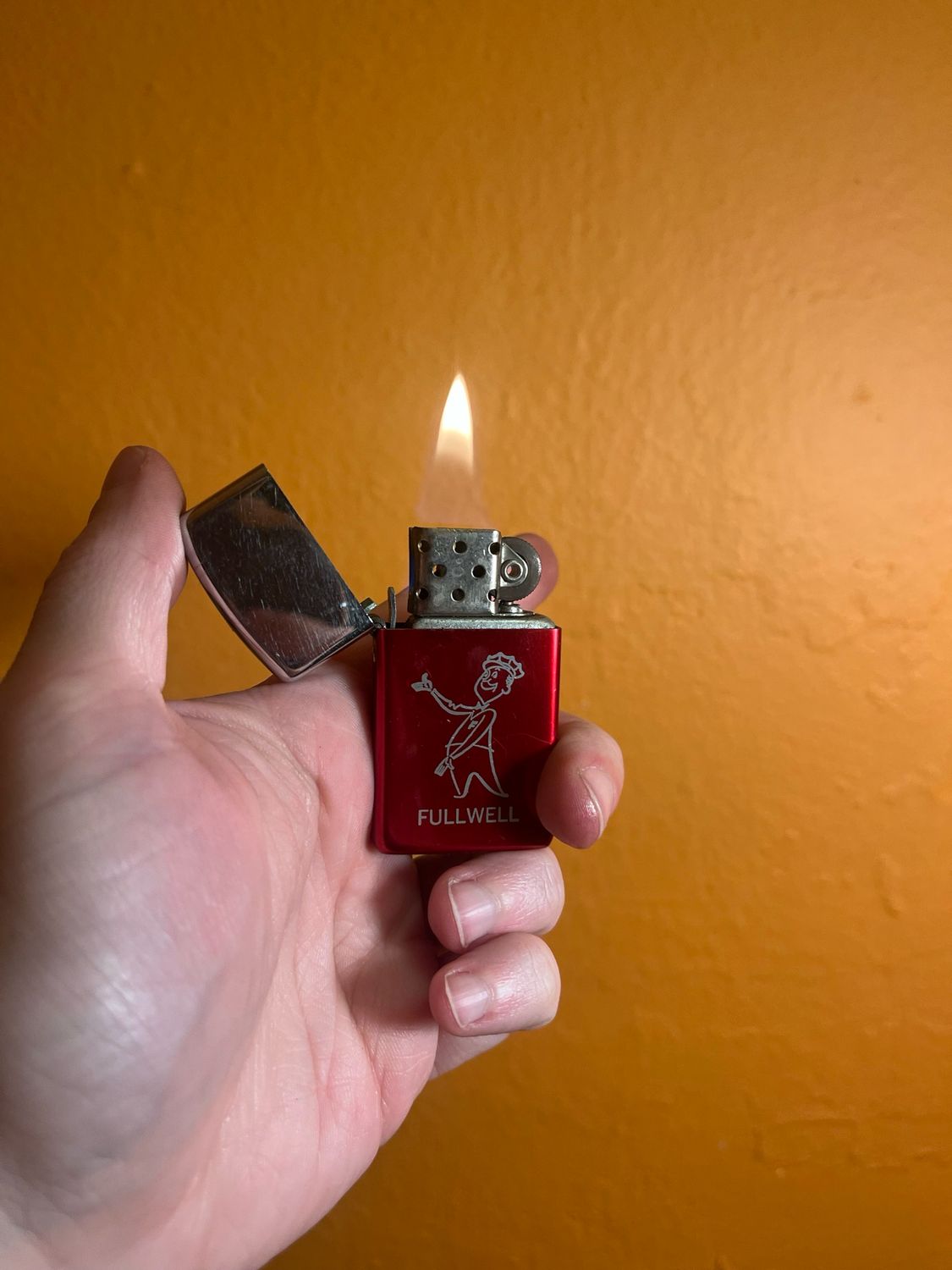 Fullwell Slim Flip Top Lighter