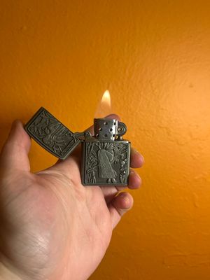 Art Nouveau Inspired Filigree Flip Top Lighter