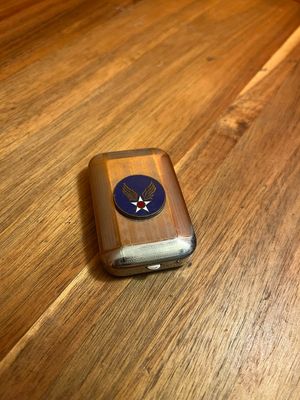 Army Air Force Safeway Portable Ashtray