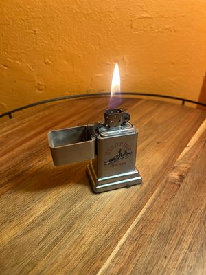 USS Forster DER-334 Zippo Barcroft Table Lighter