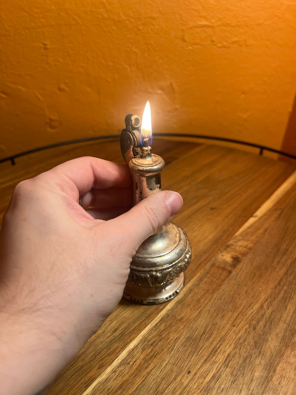 Ronson Decanter Table Lighter