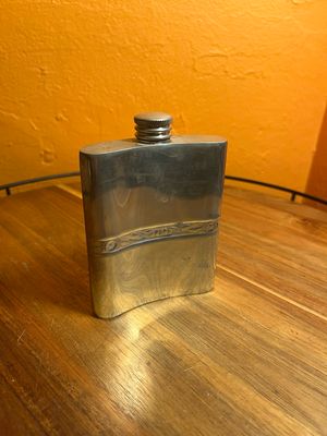 Camel Alchemy Pewter Flask