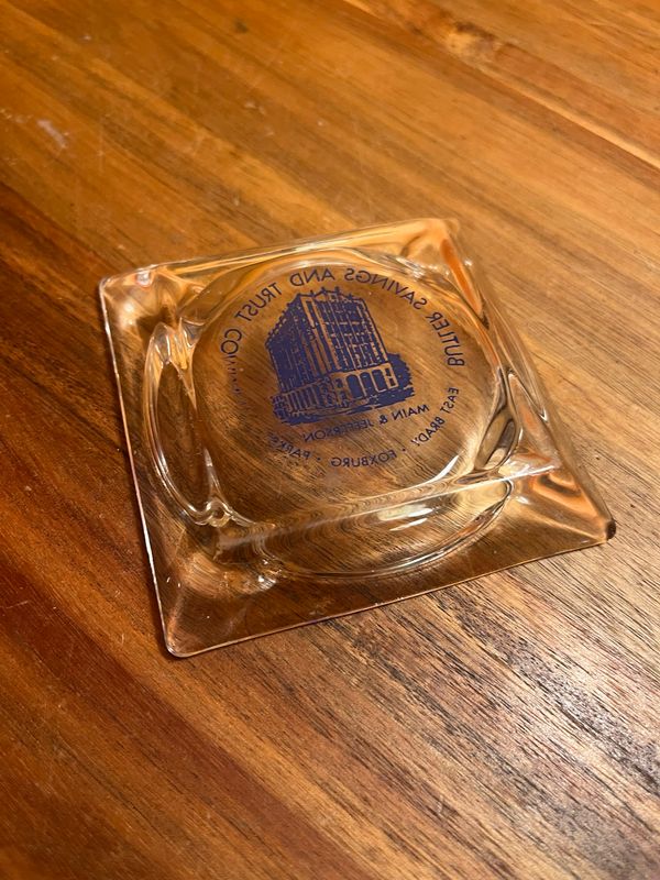 Butler Savings &amp; Trust Co Ashtray