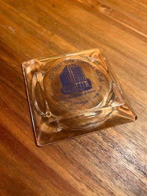Butler Savings &amp; Trust Co Ashtray