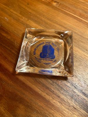 Butler Savings &amp; Trust Co Ashtray