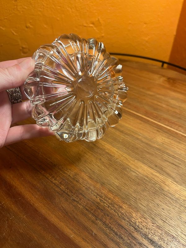 Cast Glass Ashtray