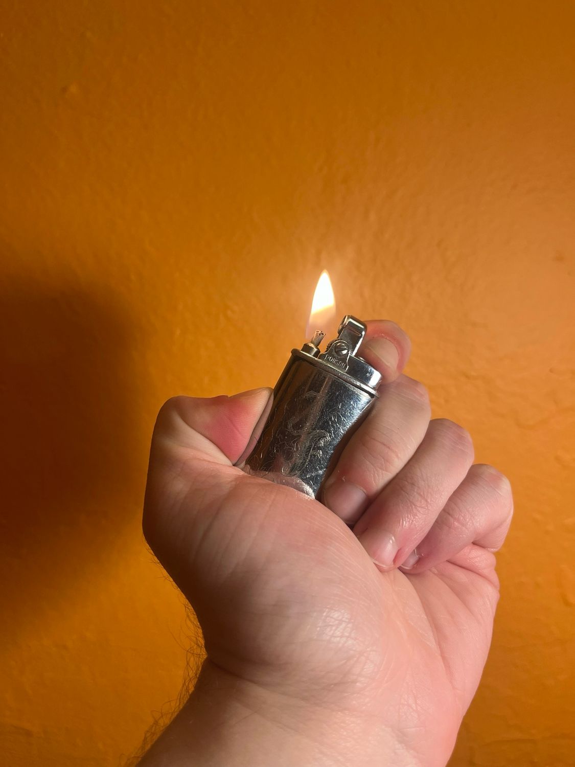 Personalized ‘JF’ Ronson Pet Lighter