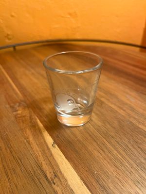 Camel Billiard Ball Shot Glass