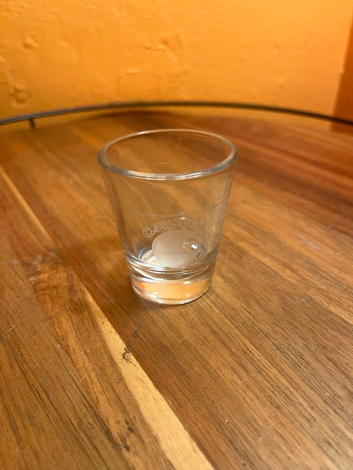 Camel Billiard Ball Shot Glass