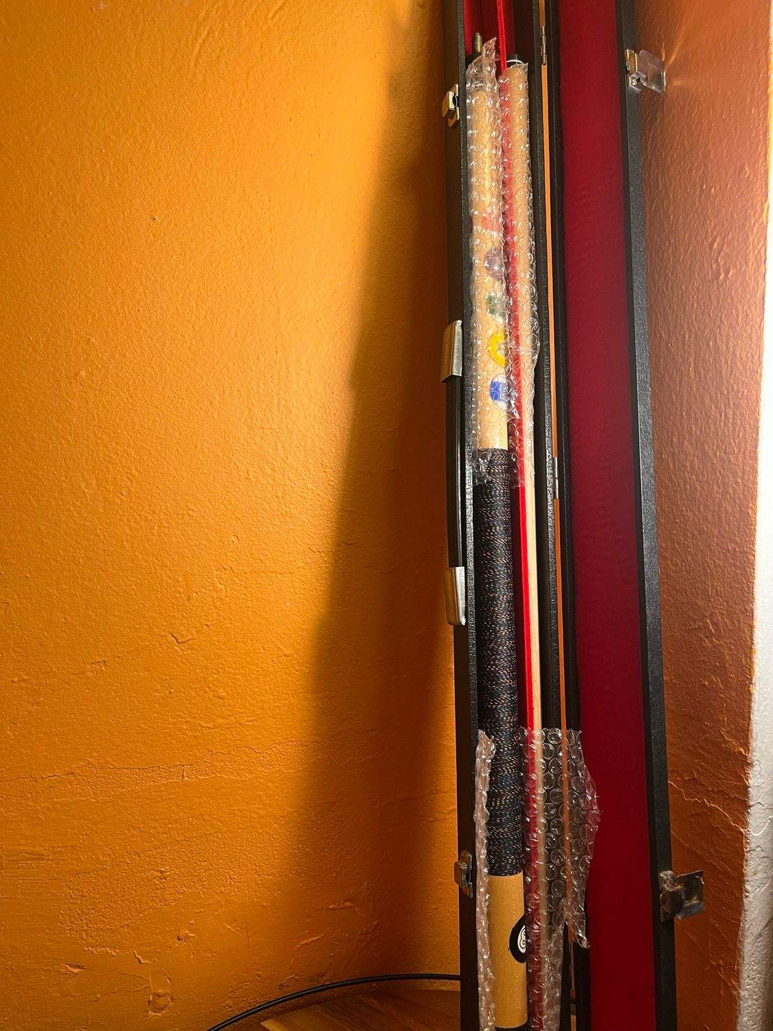 1992 Camel Billiards Pool Cue Stick Set &amp; Carrying Case