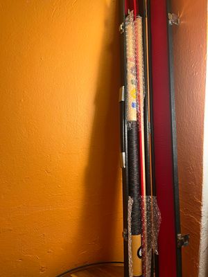 1992 Camel Billiards Pool Cue Stick Set &amp; Carrying Case