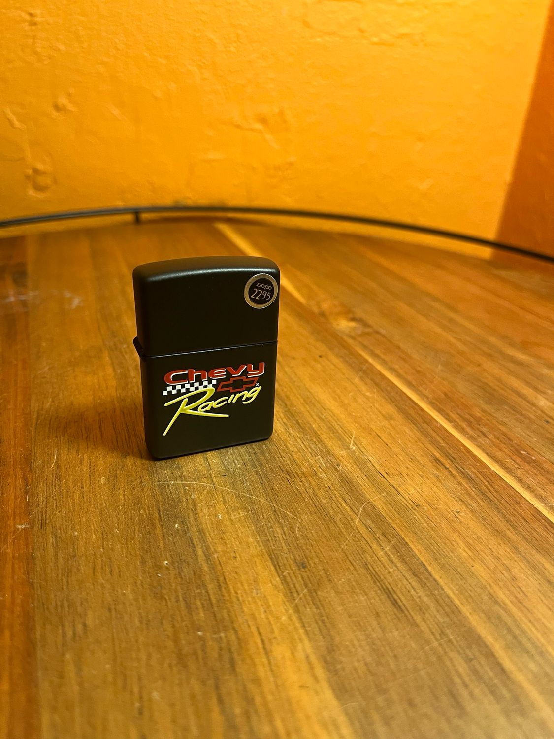 1999 Chevy Racing Matte Black Sealed Unstruck Zippo Lighter