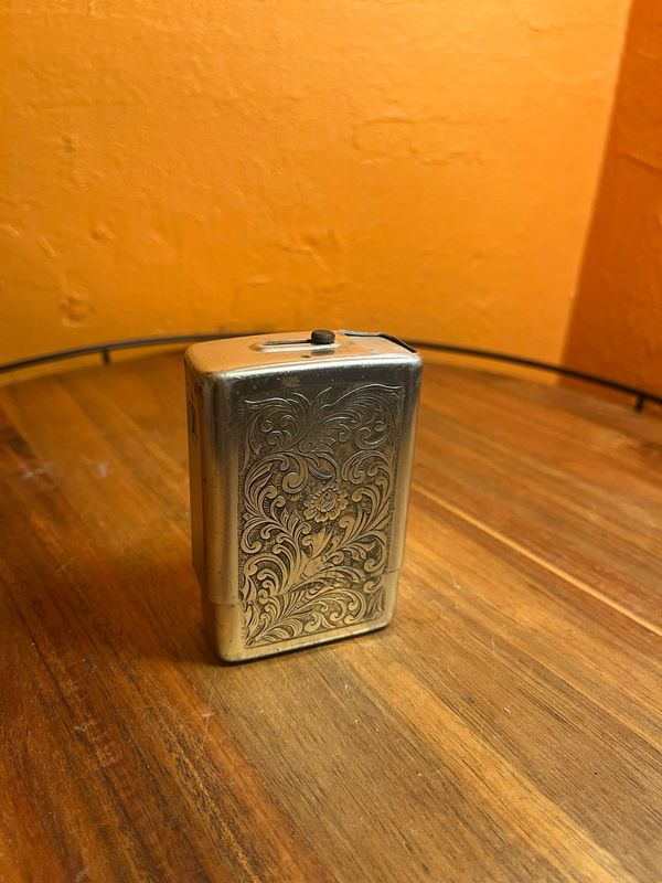 Park Industries Floral Filigree Cigarette Carton Case