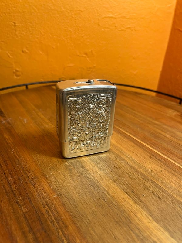 Floral Filigree Cigarette Carton Case