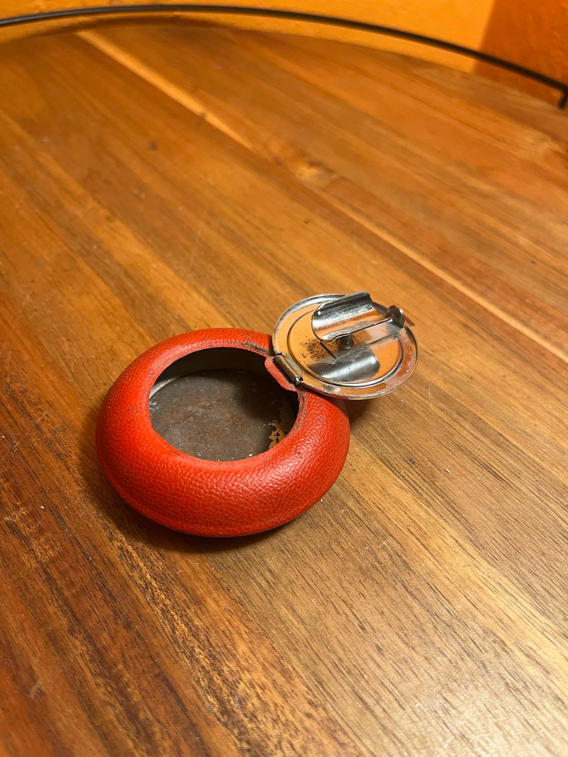 Red Lidded Ashtray