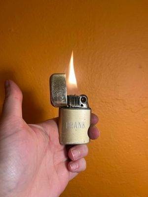 Customized ‘Frank’ Ronson Typhoon Flip Top Lighter