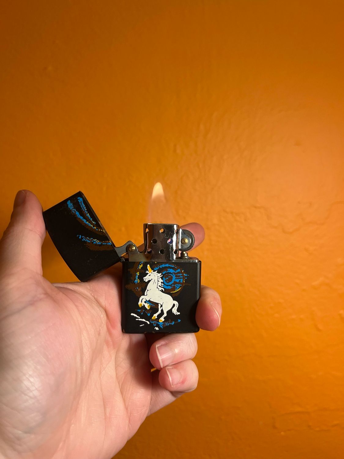 Unicorn Flip Top Lighter