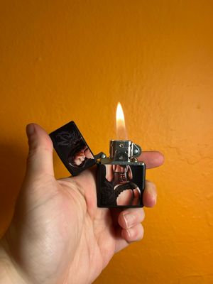 2013 Black Pinup Model Zippo Lighter
