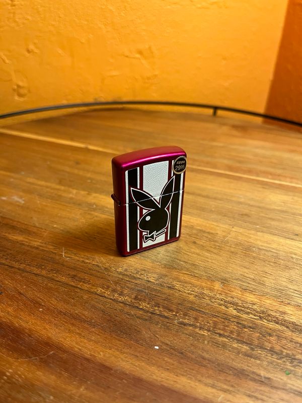 2008 Playboy Bunny Logo Magenta Zippo Lighter