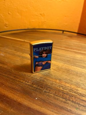2012 Blue Playboy Cover Zippo Lighter