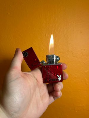 2010 Red Playboy Bunny Zippo Lighter