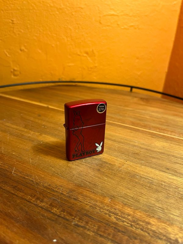 2010 Red Playboy Bunny Zippo Lighter