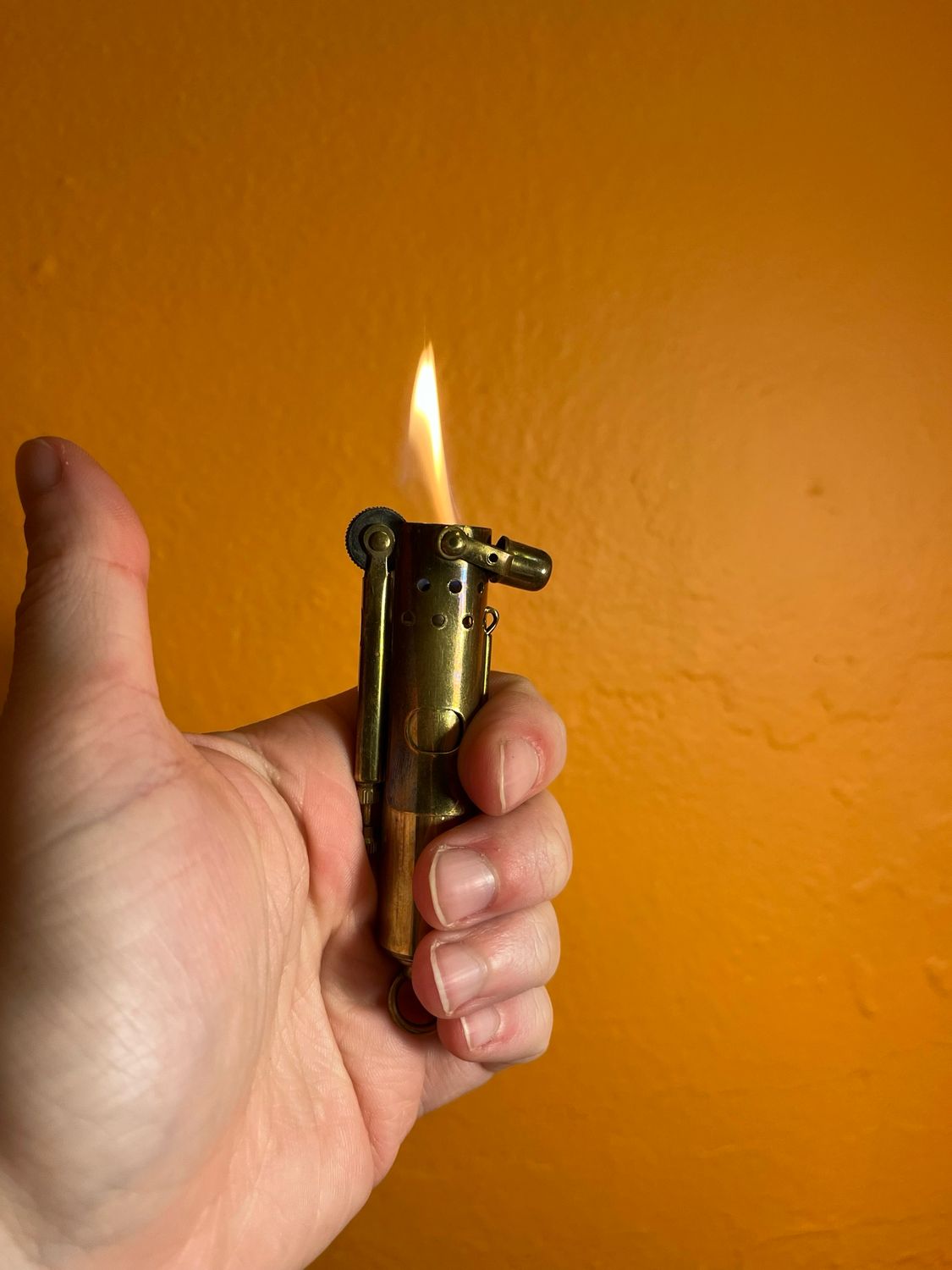 Brass Trench Style Lighter