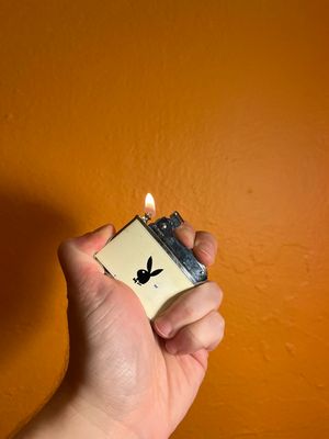 Official Playboy Bunny Logo Flat Lighter