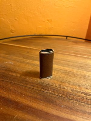 Imitation Leather Mini BIC Lighter Cover Sleeve