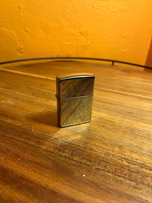 1996 Silver Plate Come Swimming With Me Pinup Zippo Lighter