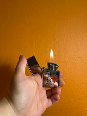 2002 Merry Zip Christmas Zippo Lighter