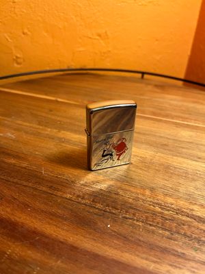 2002 Merry Zip Christmas Zippo Lighter