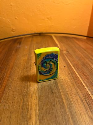 2011 Tie Dye Peace Sign Zippo Lighter