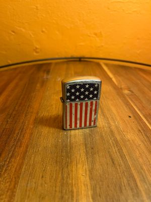 American Flag Flip Top Lighter